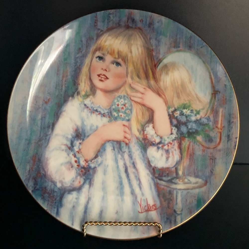 Wedgwood Mary Vickers “Day Dream” Collector Plate